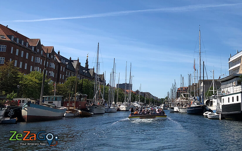 מבט על העיר העתיקה של קופנהגן