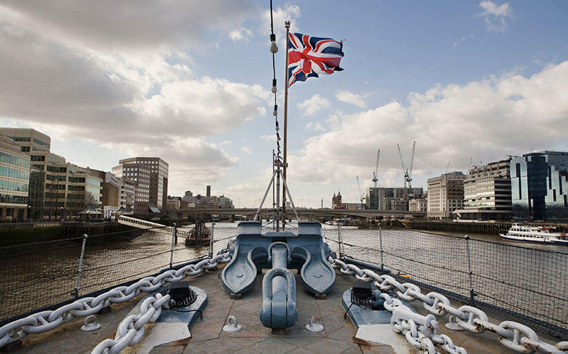 ספינת המלחמה בלפסט - Photo By: © Churchill War Rooms London
